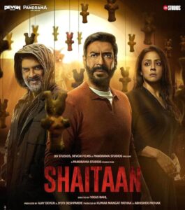 Shaitaan (2024) is a supernatural thriller film directed by Vikas Bahl